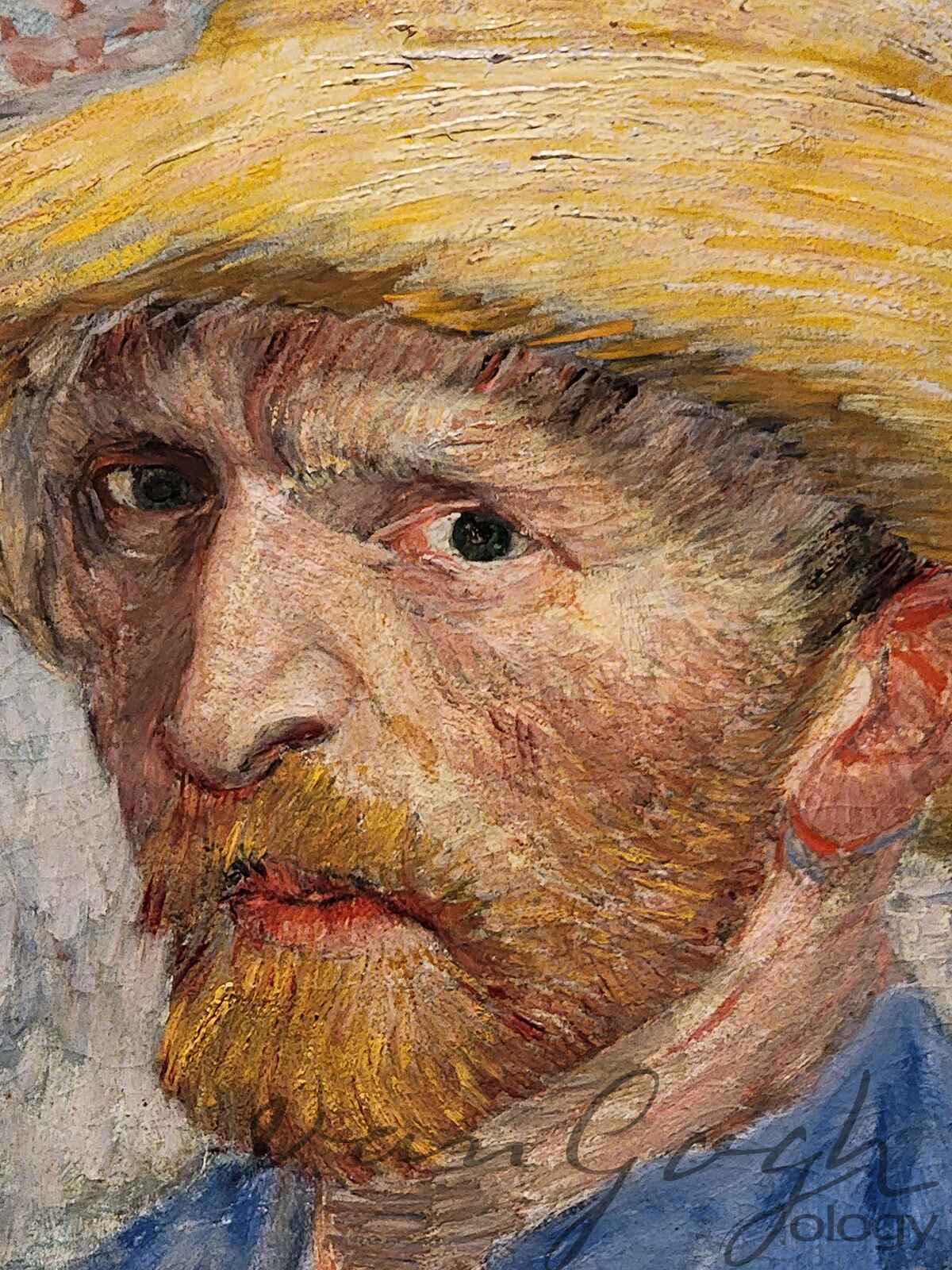 Picasso Self Portrait As Van Gogh