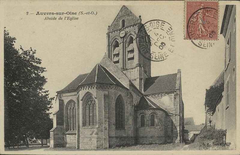 Auvers church 1905 min
