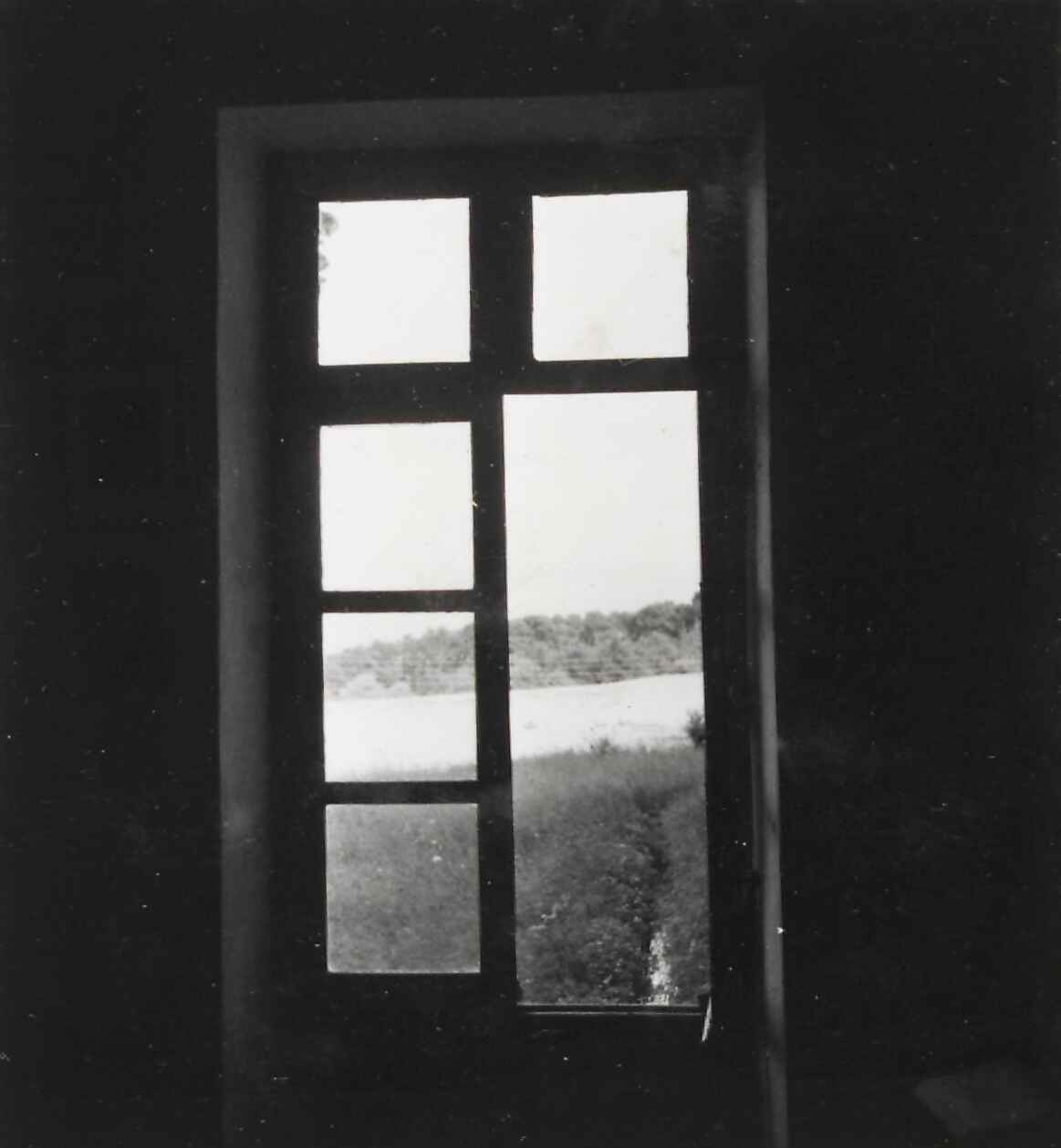 Window in a room at the monastery Saint-Paul-de-Mausole, Saint-Rémy